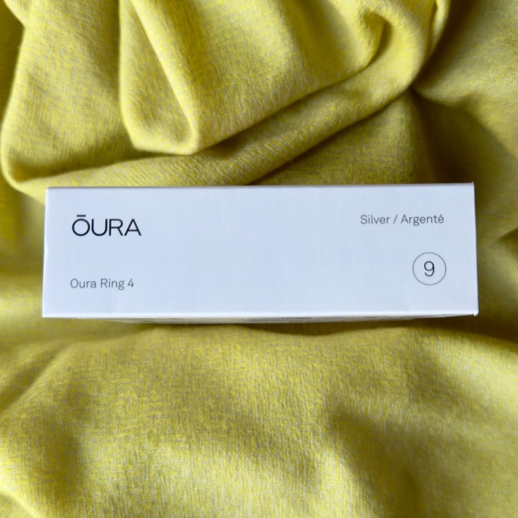 โจ NEW Oura Ring Gen 4 โ Silver, Size 9 โ Wellness & Sleep Tracker - Picture 3 of 6